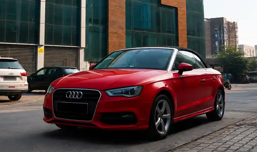 Open-top convertible wedding car rental Delhi NCR