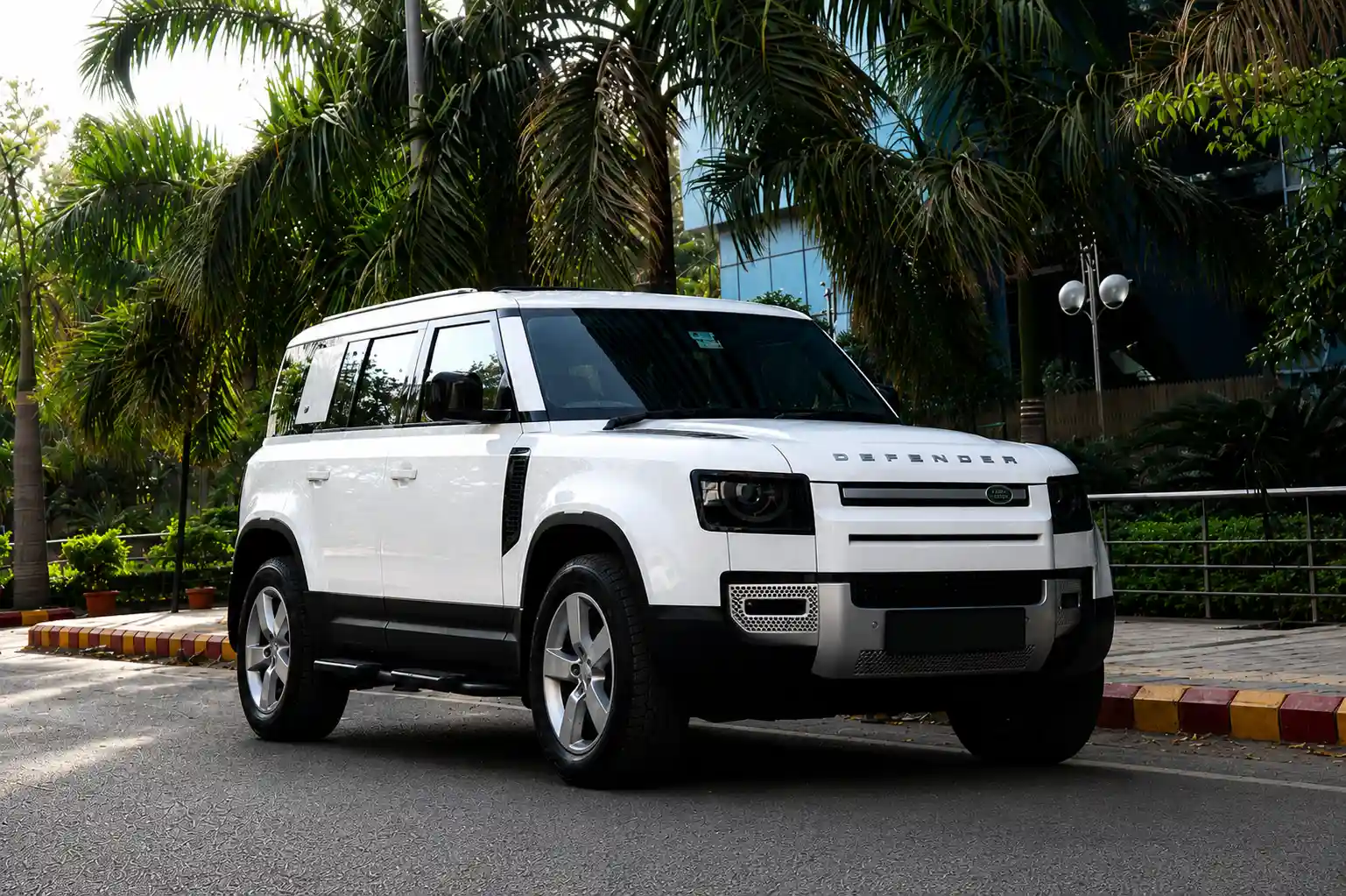 Land Rover Defender wedding car hire Delhi
