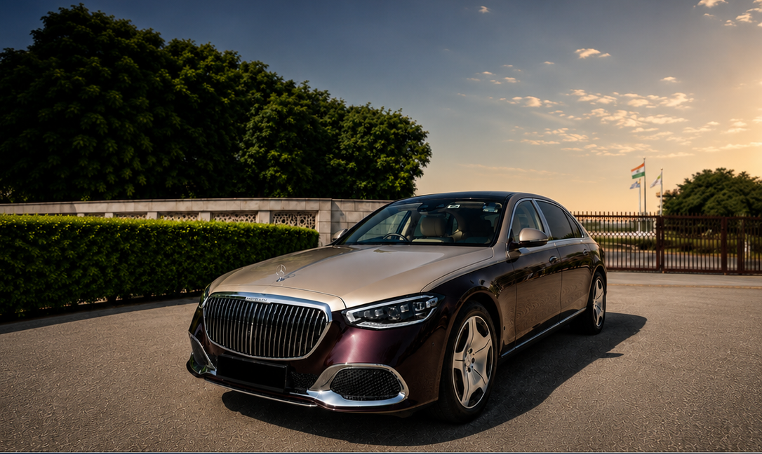 Mercedes-Benz Maybach wedding car rental Delhi NCR