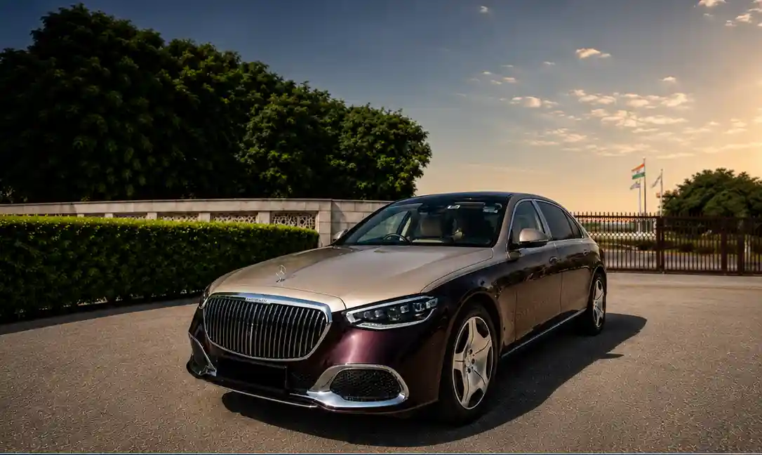Mercedes-Benz Maybach wedding car rental Delhi NCR