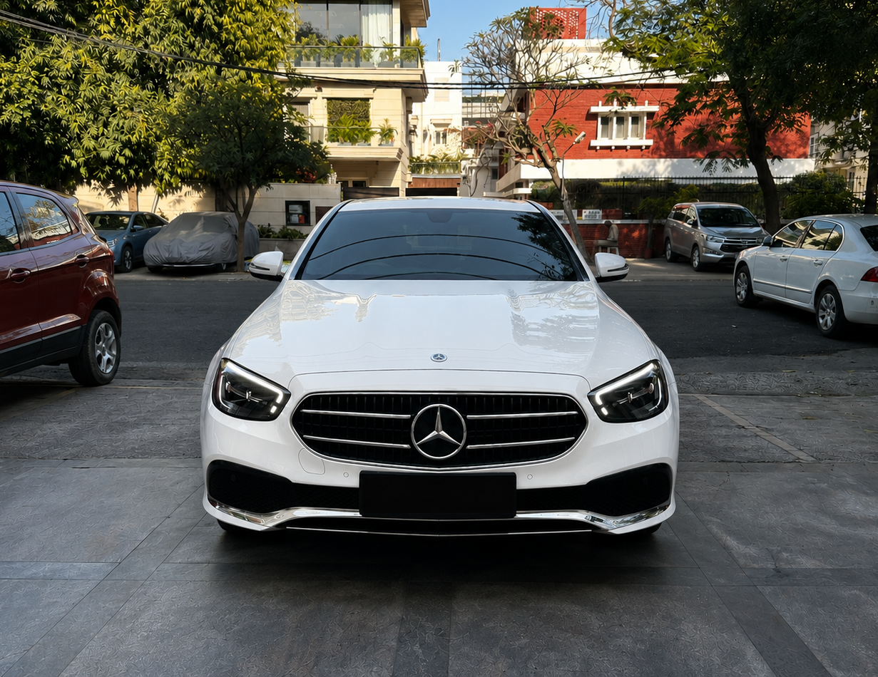 Mercedes E-Class chauffeur driven wedding car Delhi