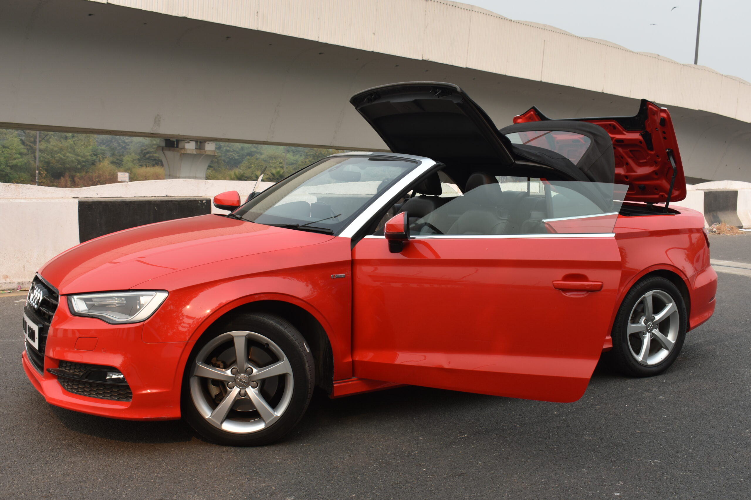 Audi A3 Convertible on rent for wedding